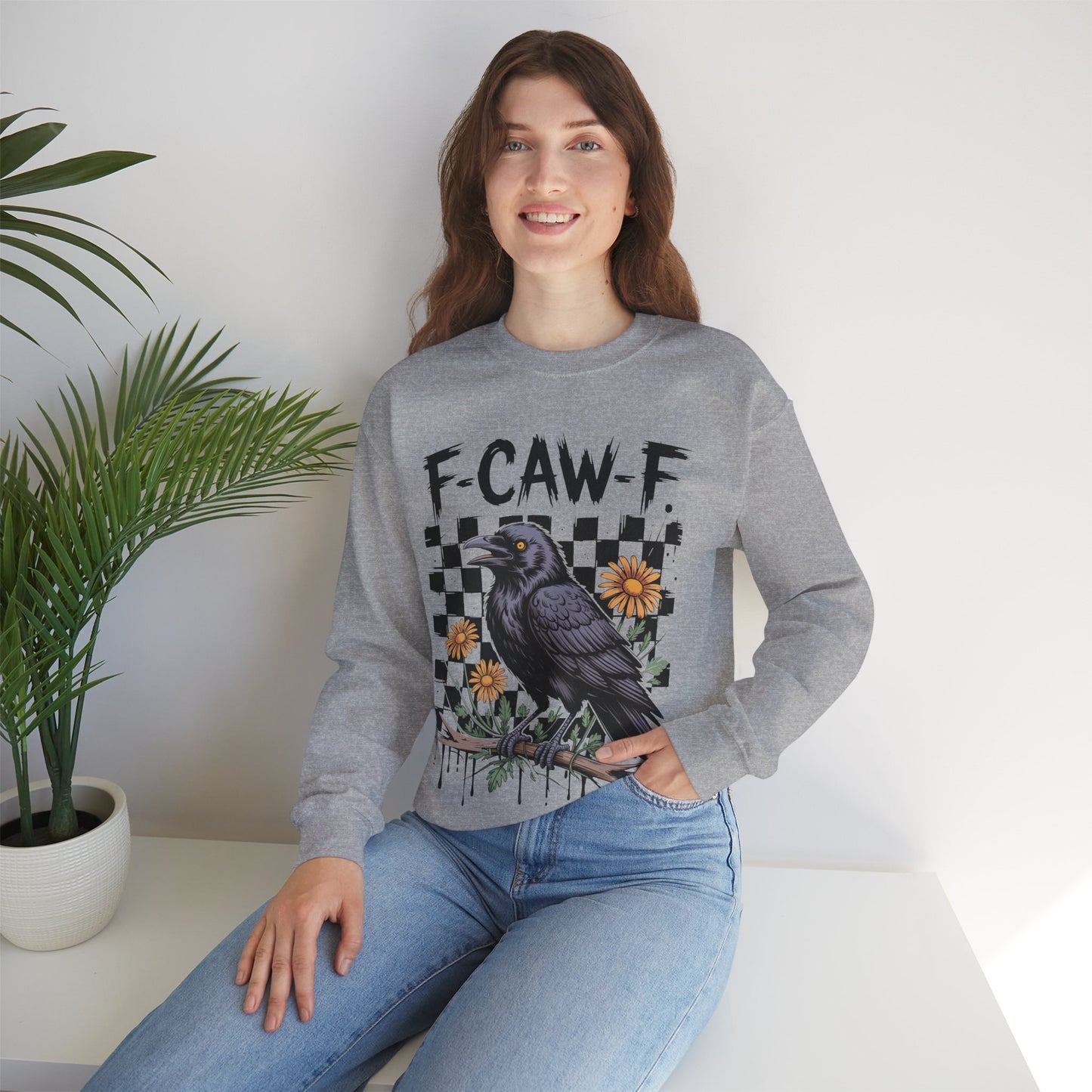 F-Caw-F Raven Sweatshirt