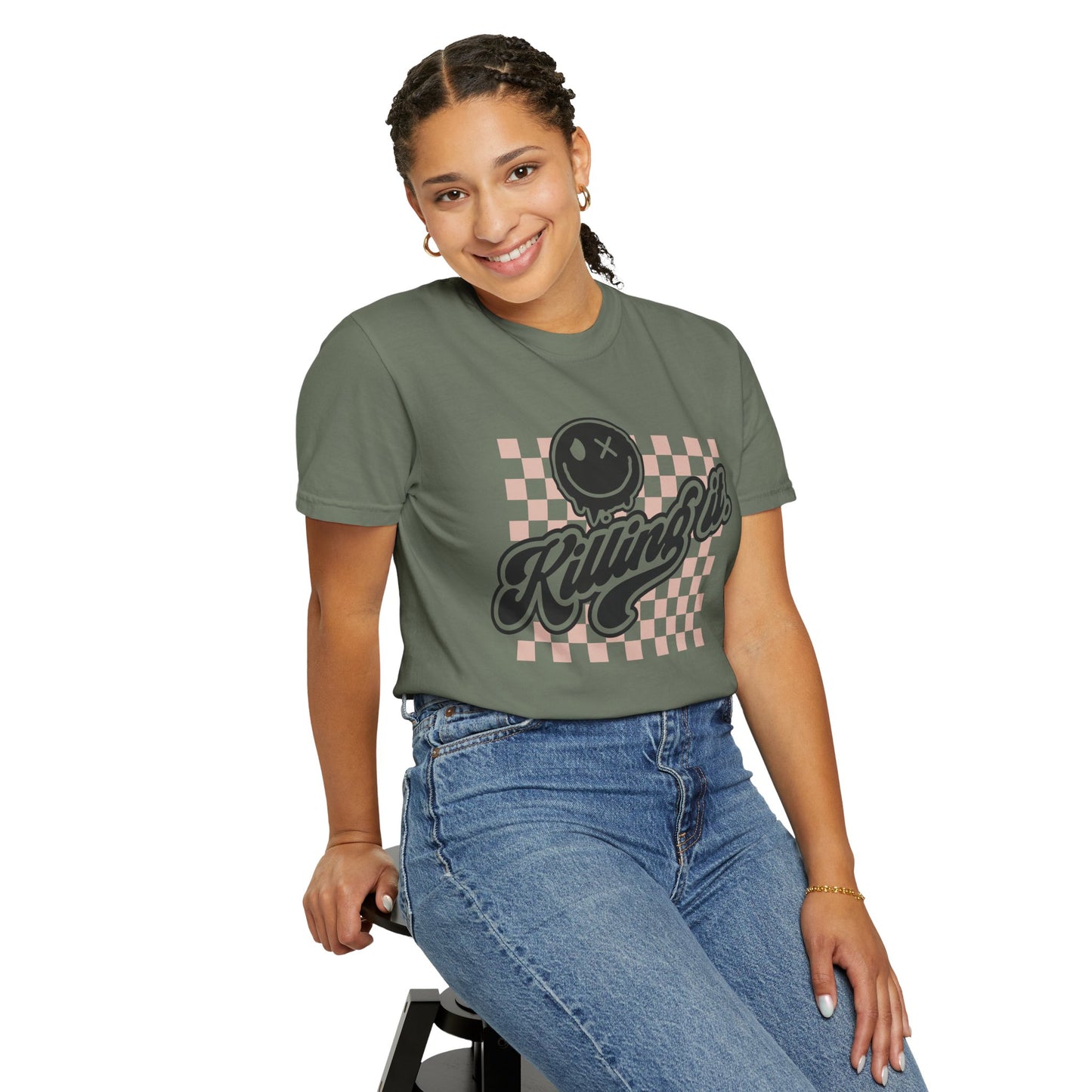 'Killing It' Retro Tee - Casual Wear, Gifts, Trendy Style, Everyday Comfort, Stylish Apparel