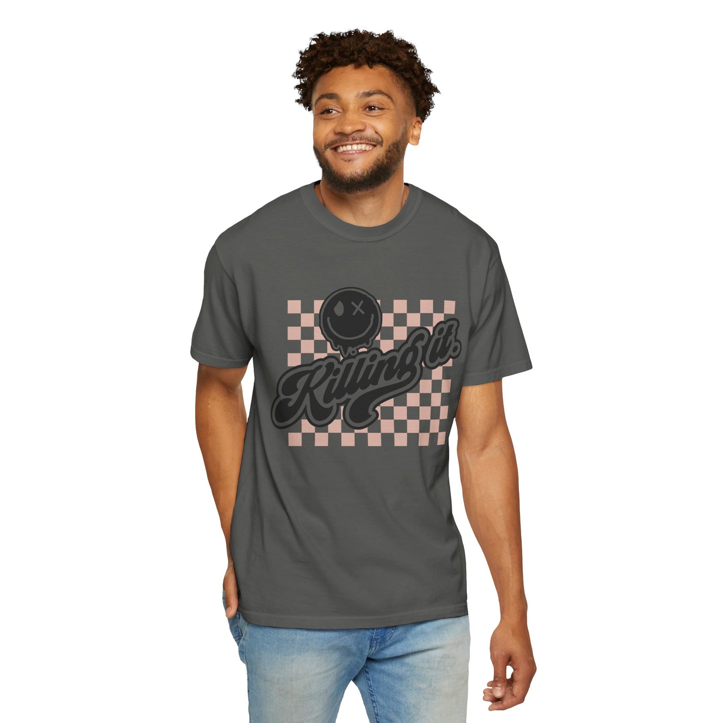 'Killing It' Retro Tee - Casual Wear, Gifts, Trendy Style, Everyday Comfort, Stylish Apparel