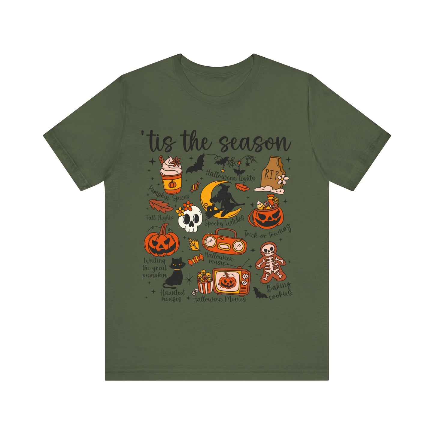 Tis The Season Autumn-Themed Tee
