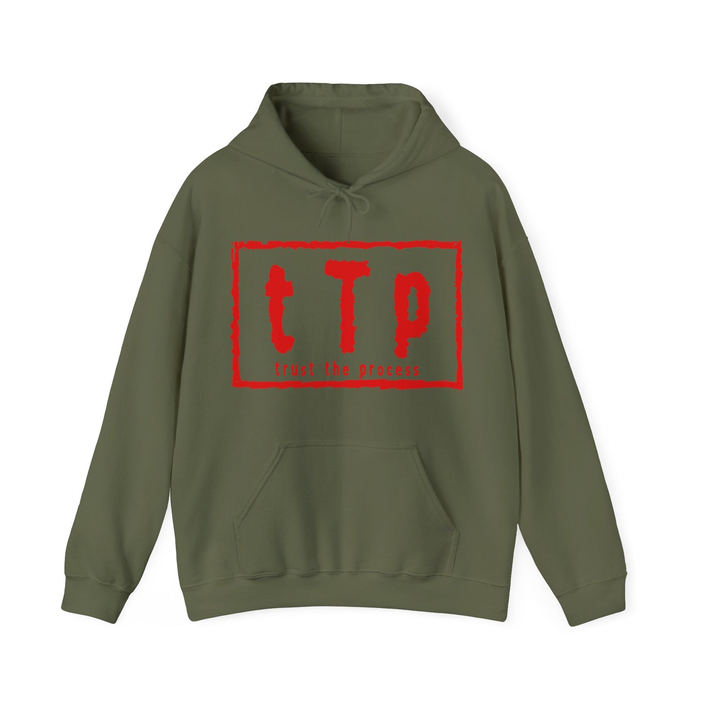 tTp Trust the Process Red Hoodie