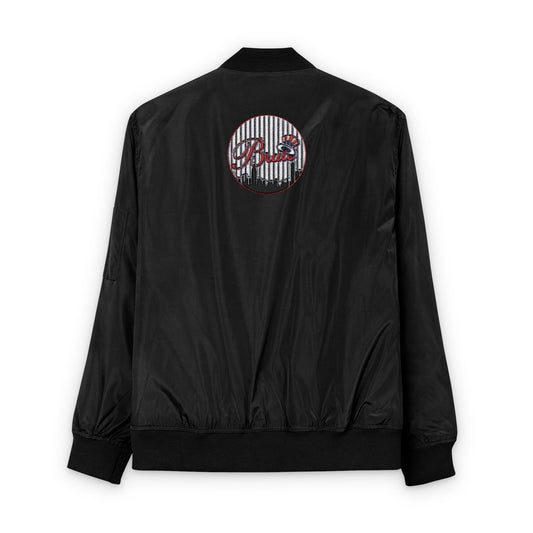 Brute Bomber Embroidered Bomber Jacket