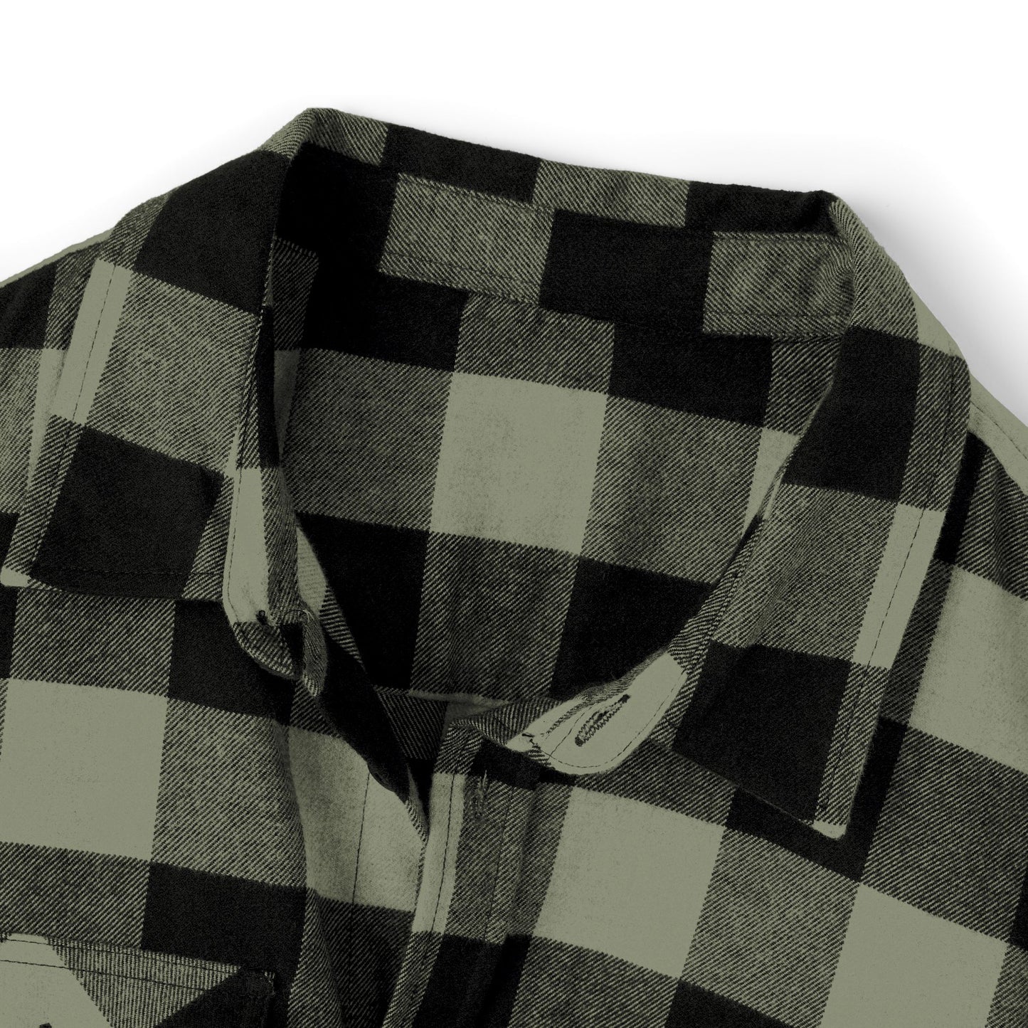 Christmas Skull Flannel Shirt