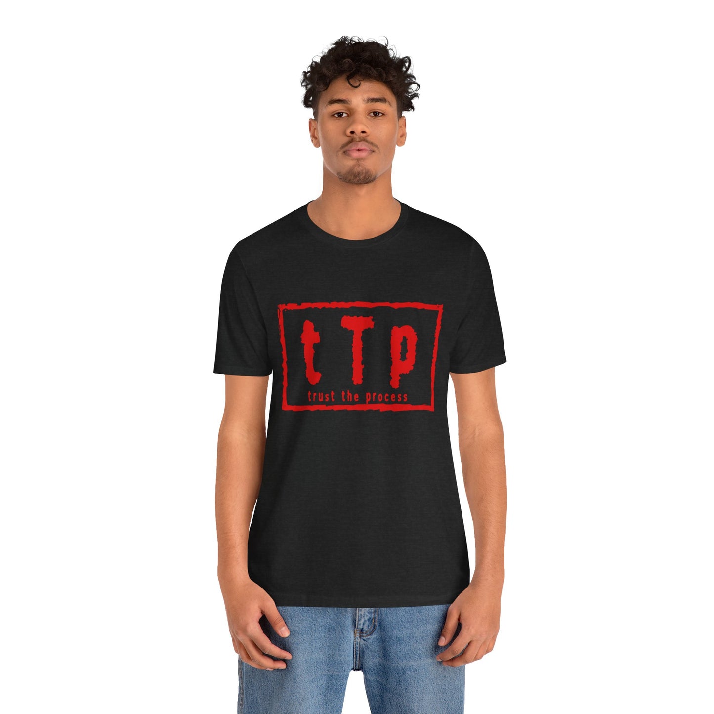 tTp Trust the Process Red T-Shirt
