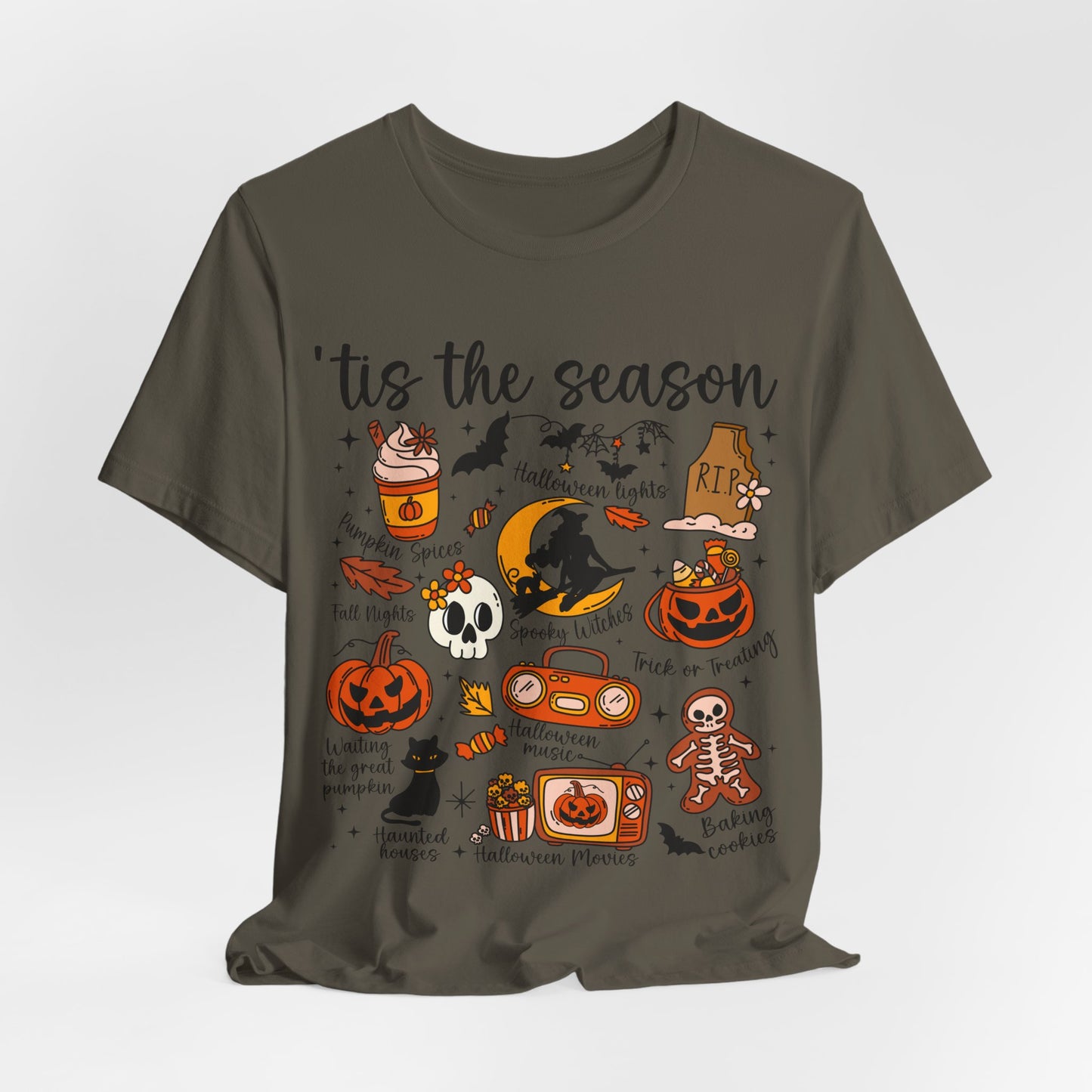 Tis The Season Autumn-Themed Tee
