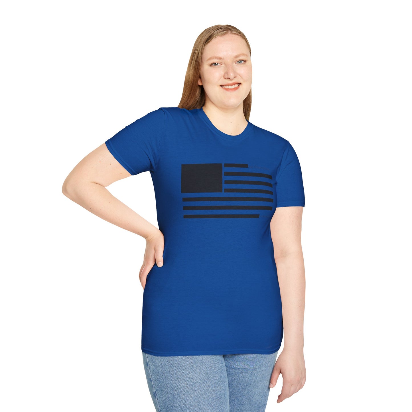 Black Stripes Flag T-Shirt