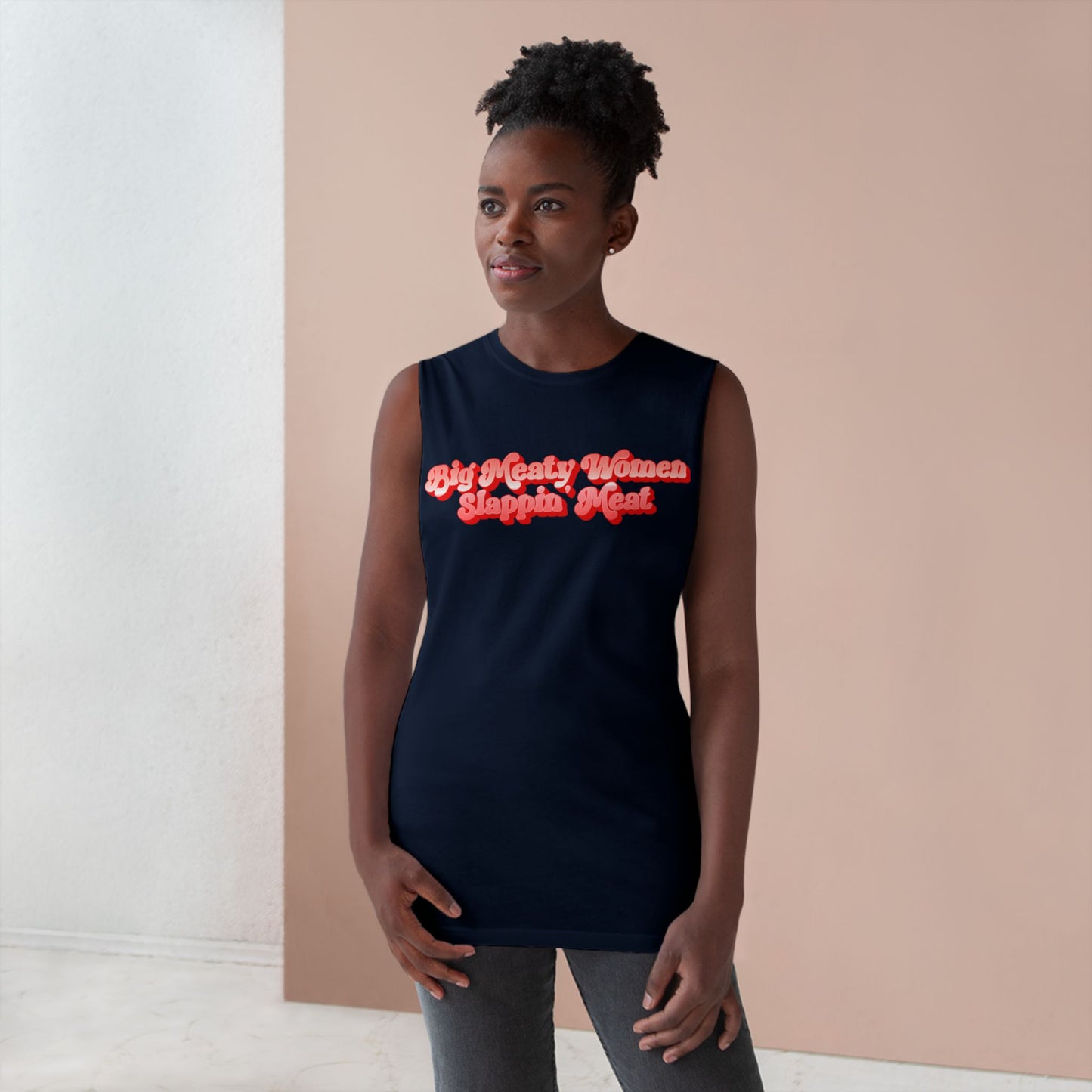 Retro Big Meaty Women Tank Top