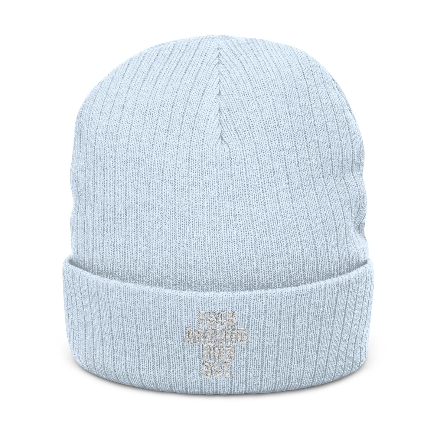 Brute FAFO Ribbed Knit Beanie