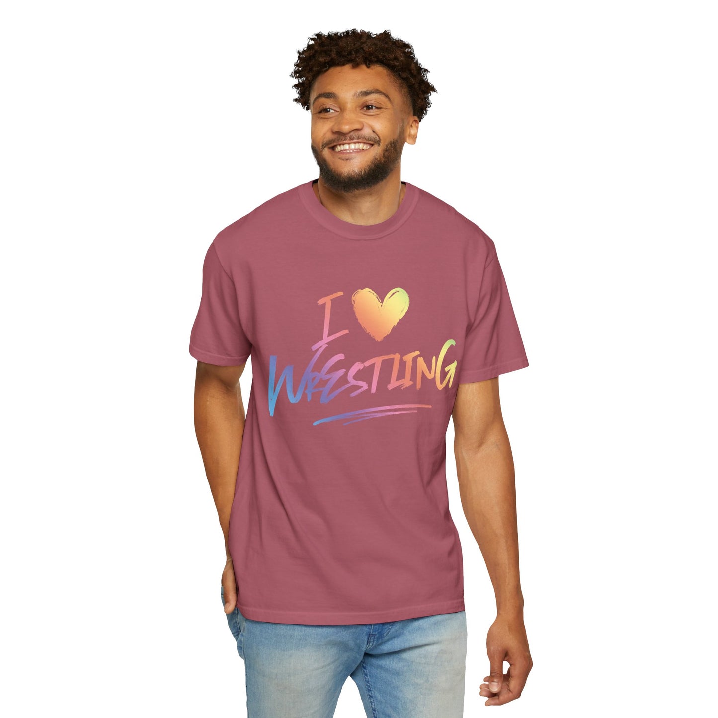 I ❤️ Wrestling Tee