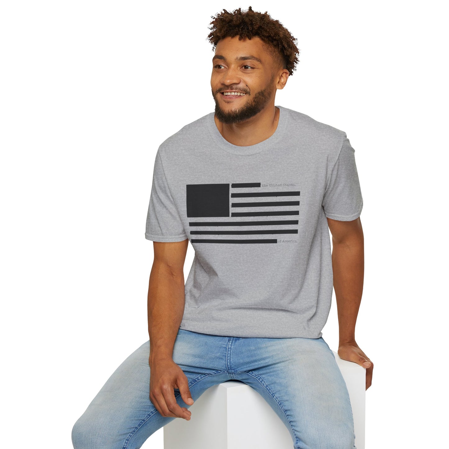 Black Stripes Flag T-Shirt