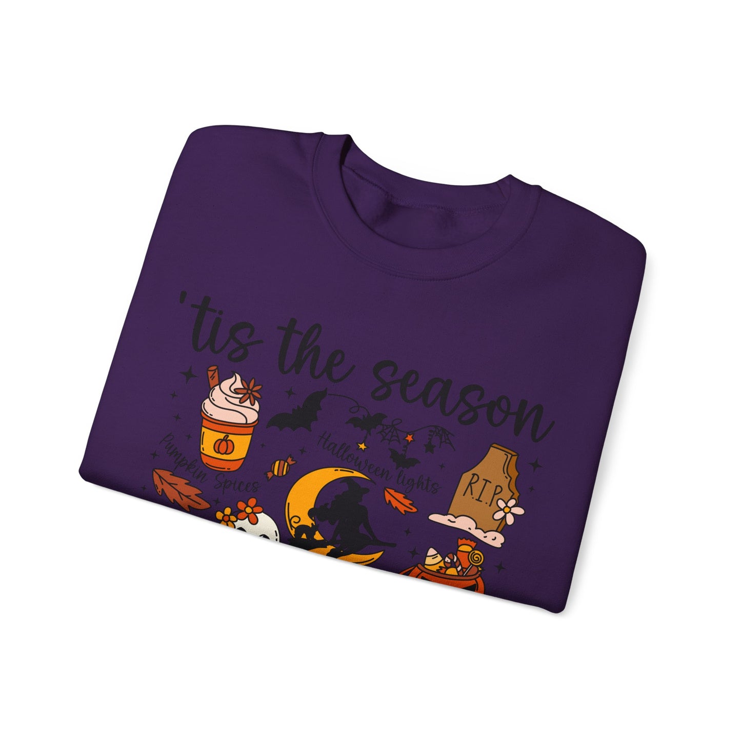 'Tis the Season Cozy Halloween Sweatshirt