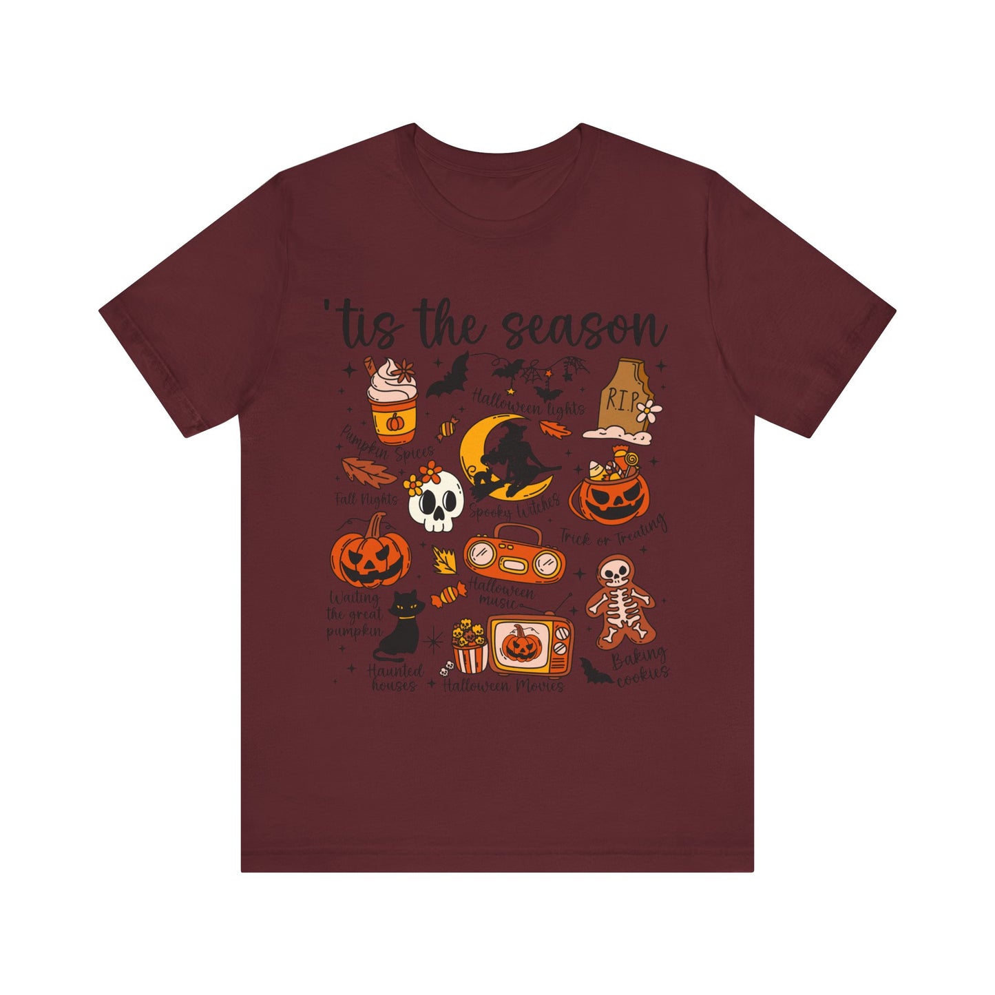 Tis The Season Autumn-Themed Tee