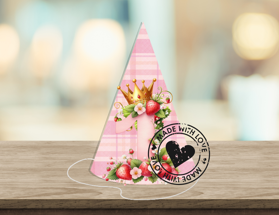 Berry 1st Strawberry Birthday Party Favors