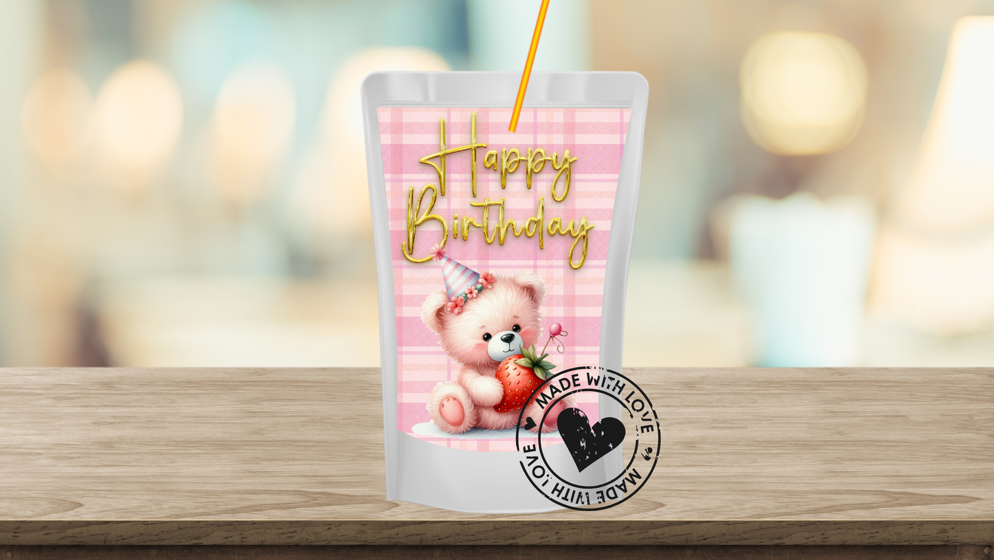 Berry 1st Strawberry Birthday Party Favors