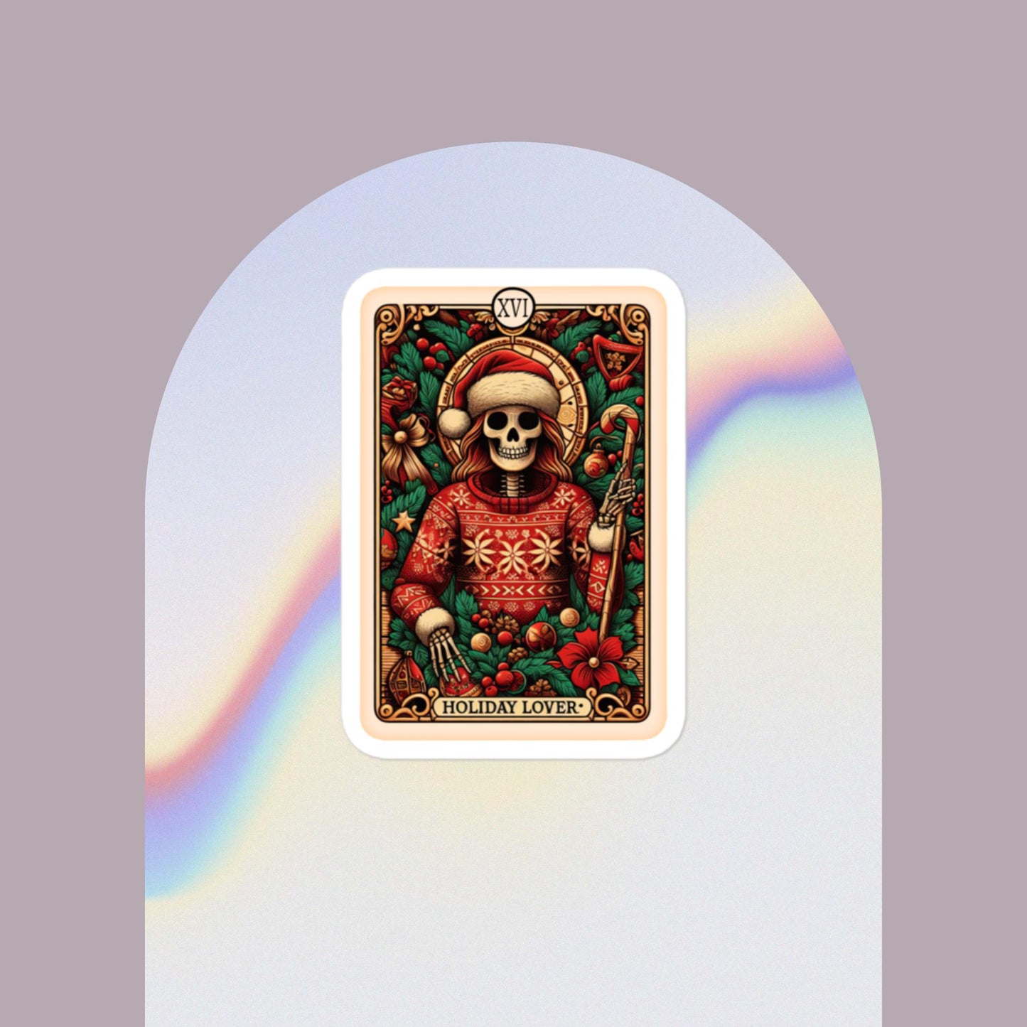 The Holiday Lover Tarot stickers