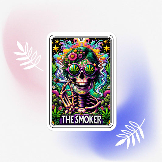 The Smoker Tarot stickers