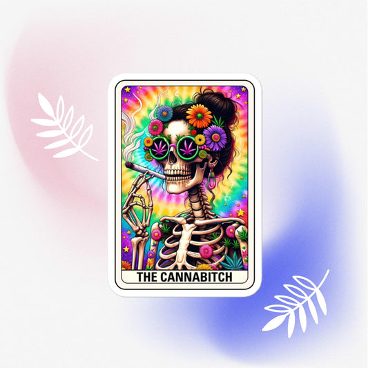 The Cannabitch Tarot stickers