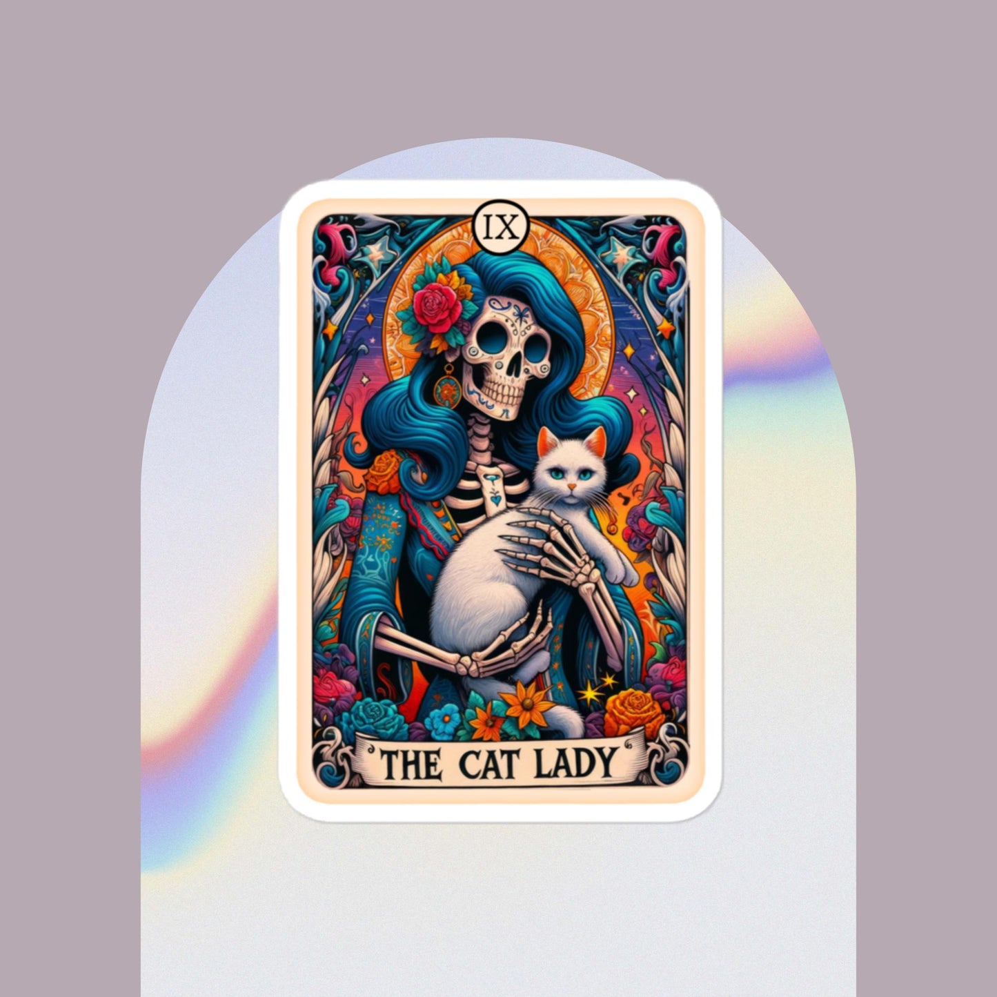 The Cat Lady 2 Tarot stickers