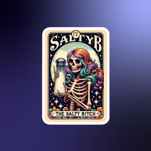 Salty Bitch Tarot stickers