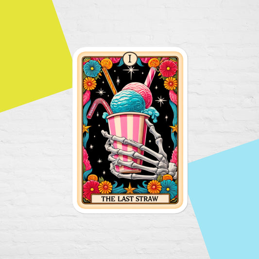 The Last Straw Tarot stickers