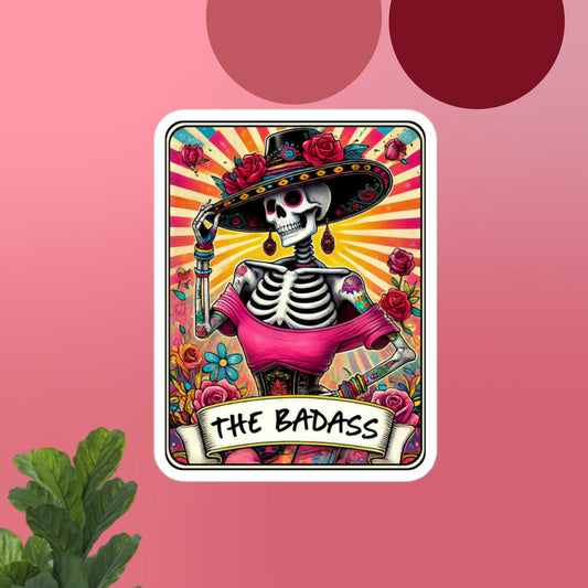 The Badass Tarot stickers