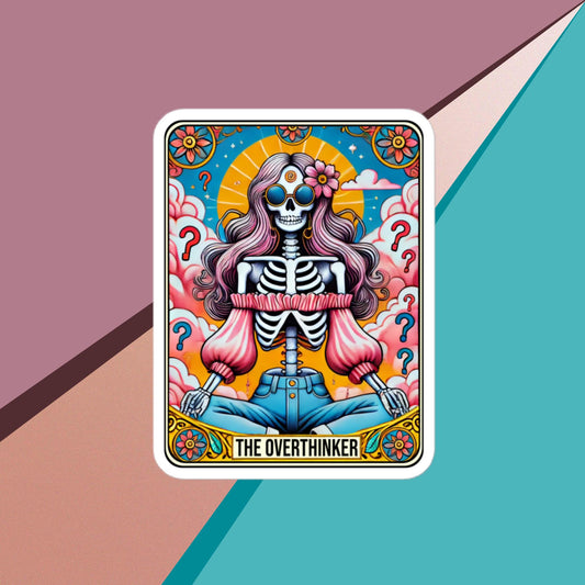 The Overthinker 2 Tarot stickers