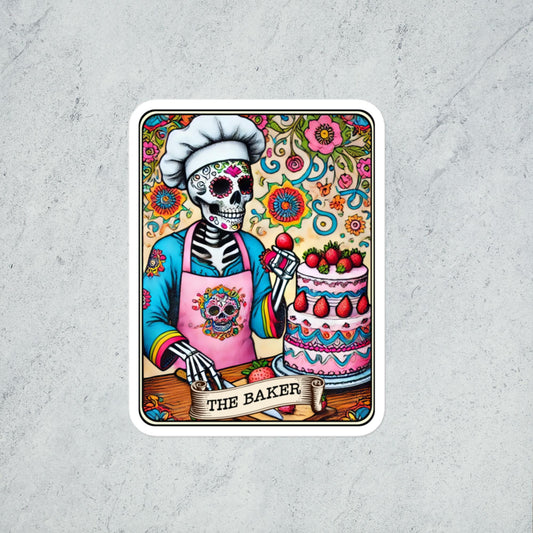 The Baker Tarot stickers