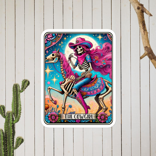 The Cowgirl Tarot stickers