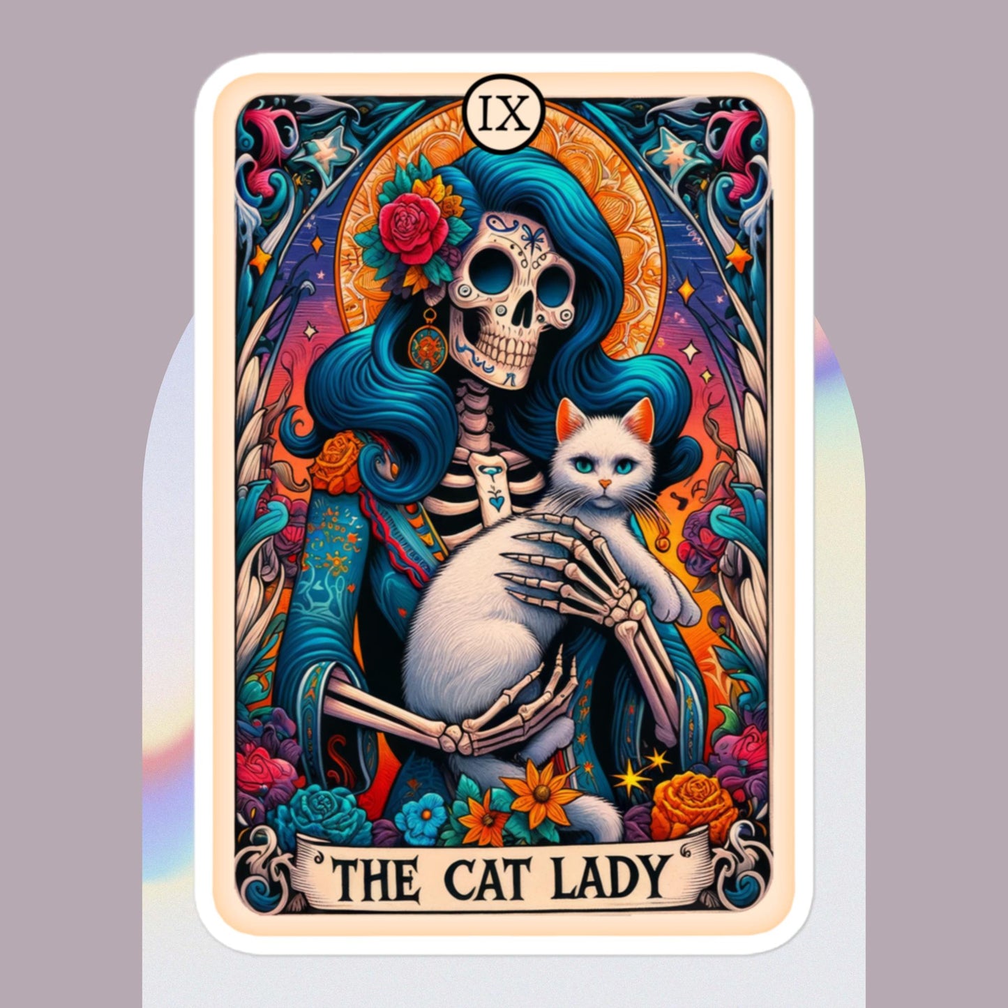 The Cat Lady 2 Tarot stickers