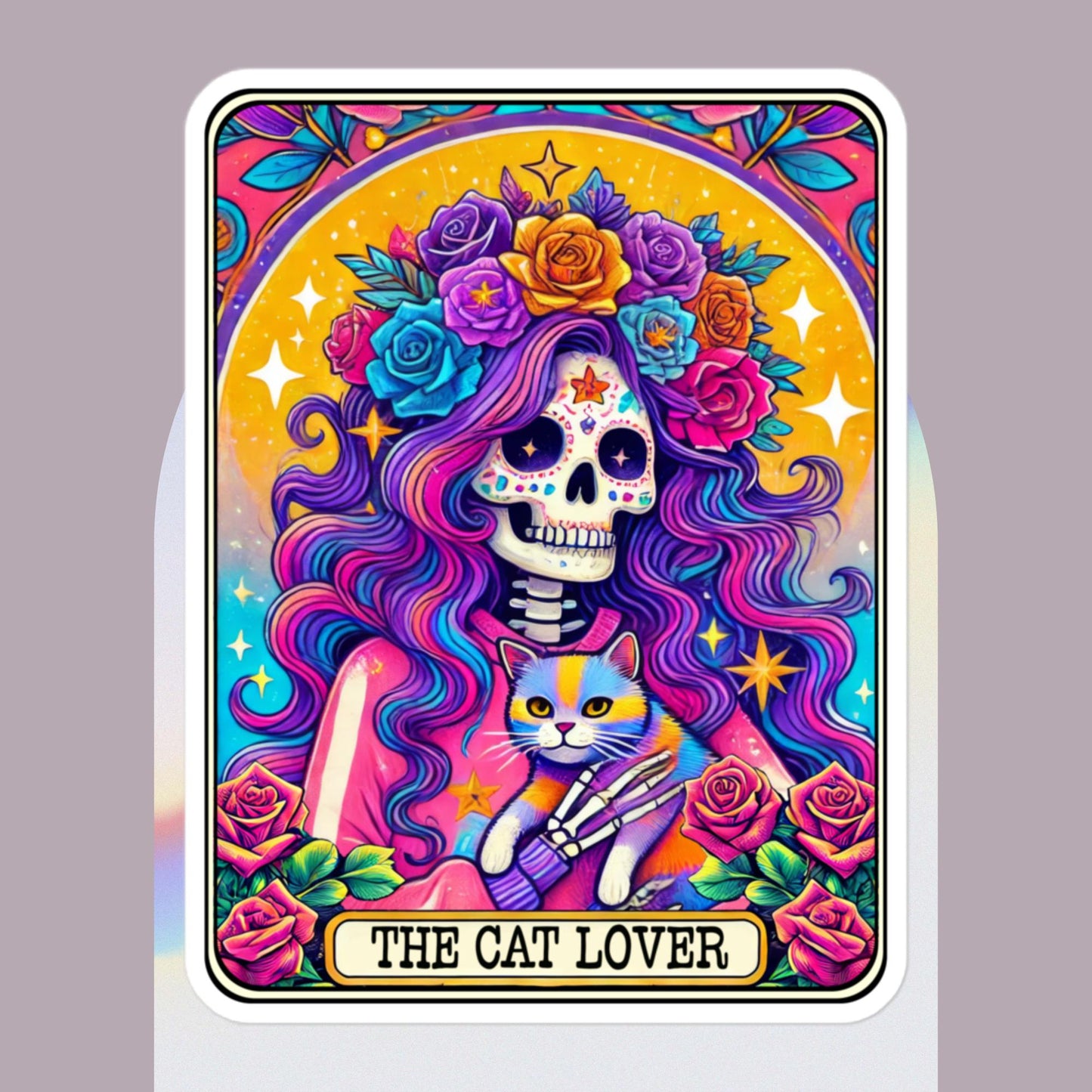 The Cat Lover Tarot stickers