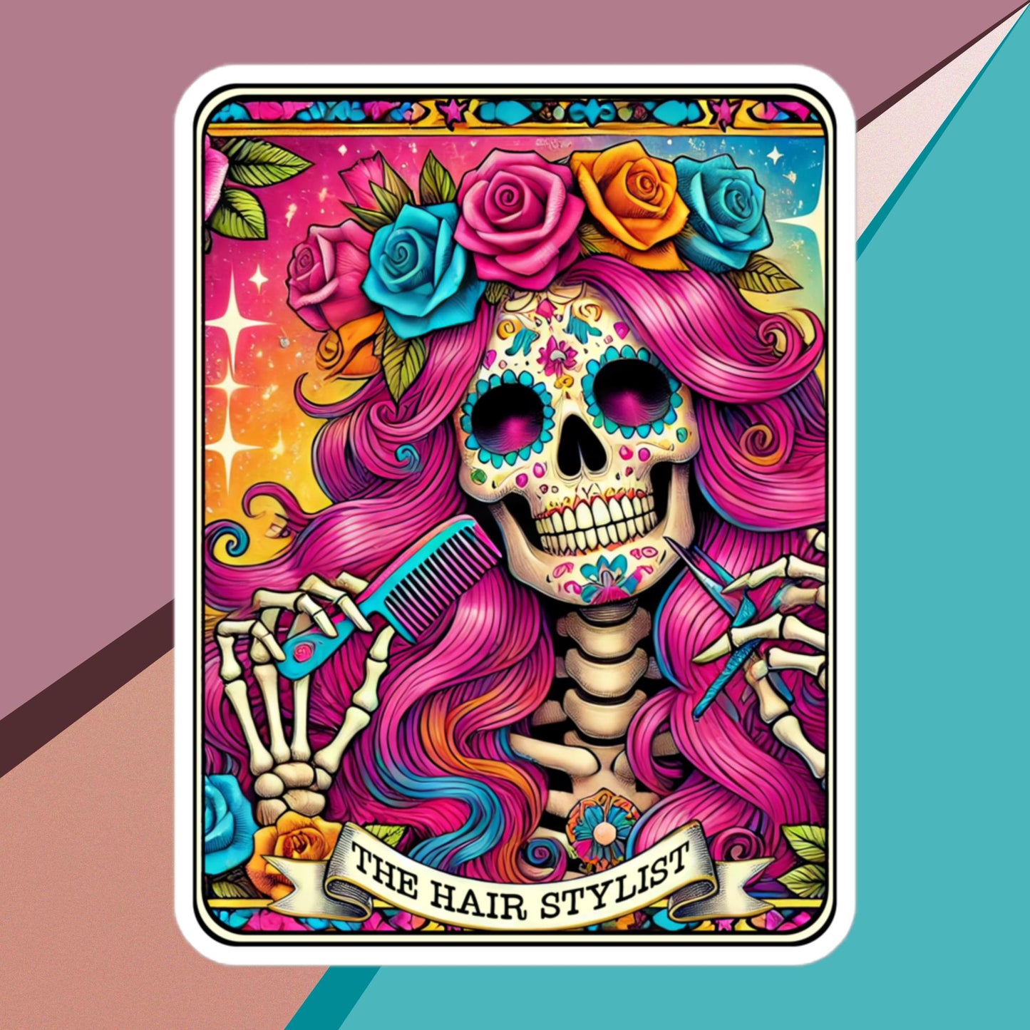 The Hairsylist 2 Tarot stickers