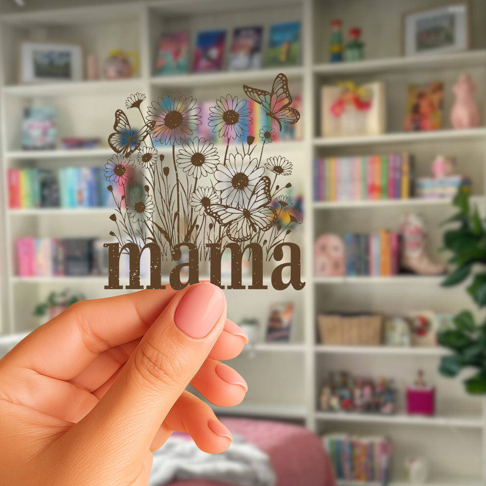 Simple Wildflowers Mama | Ready to Press | UV DTF