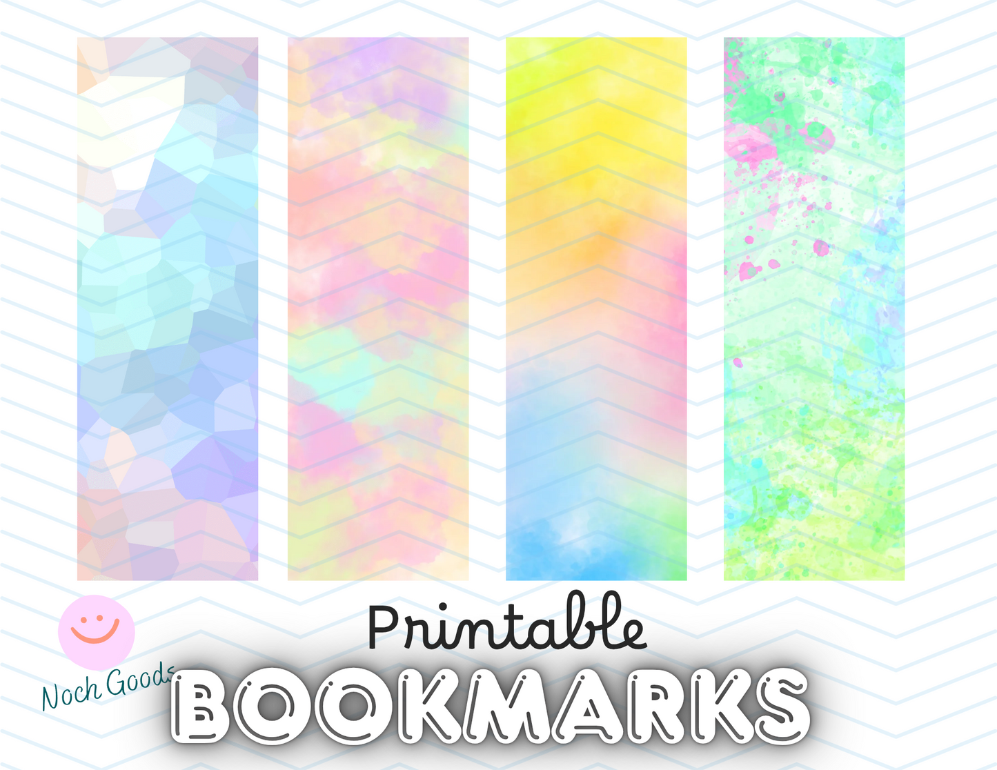 Colorful Printable Bookmarks