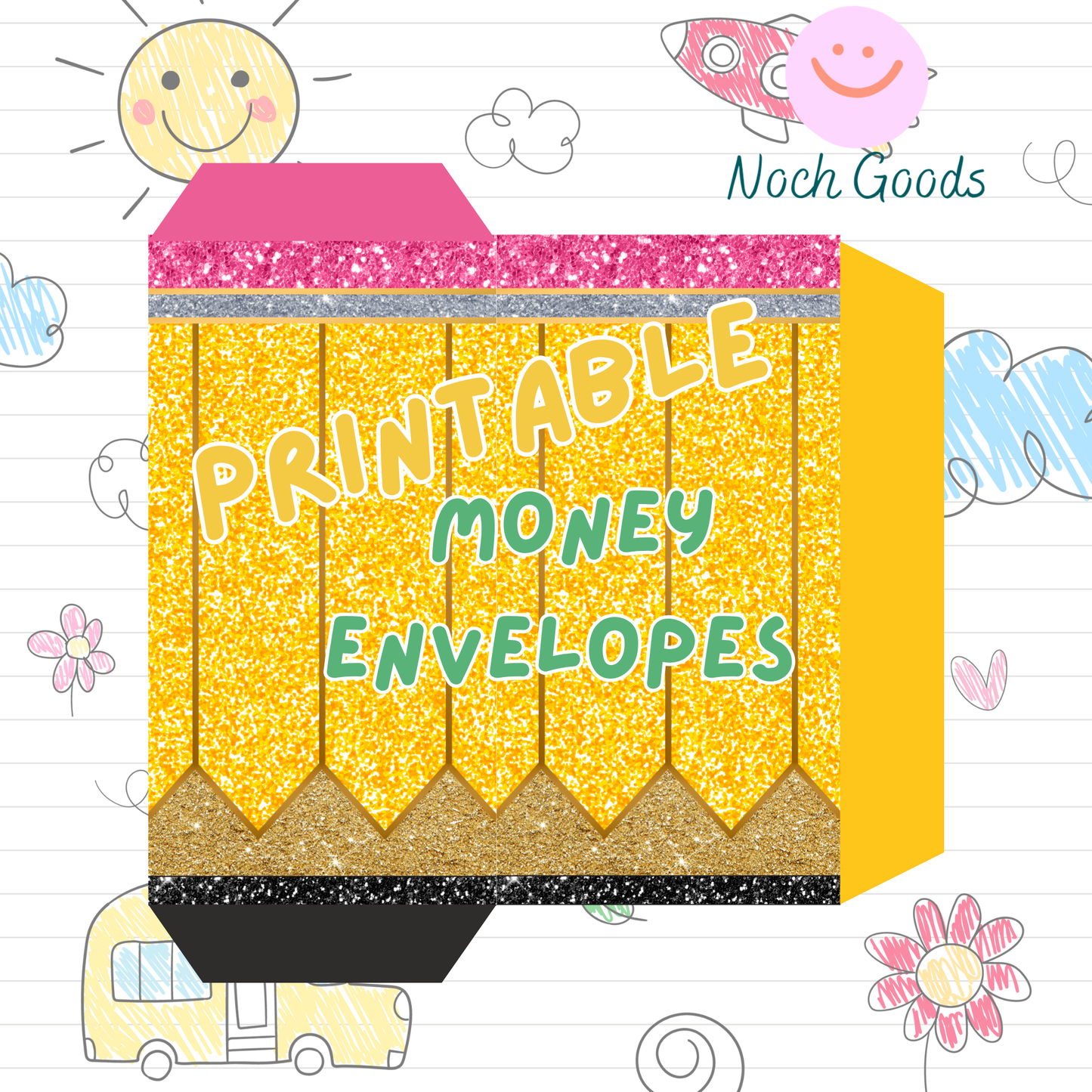 Printable Back To School, Teacher Appreciation, Classroom Money Envelopes