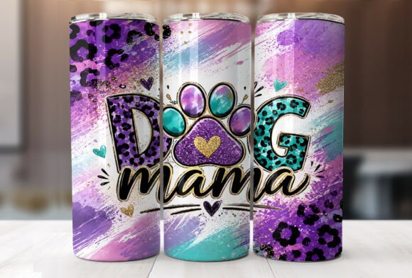 Dog Mama | Sublimation Wrap | 20oz Tumblers