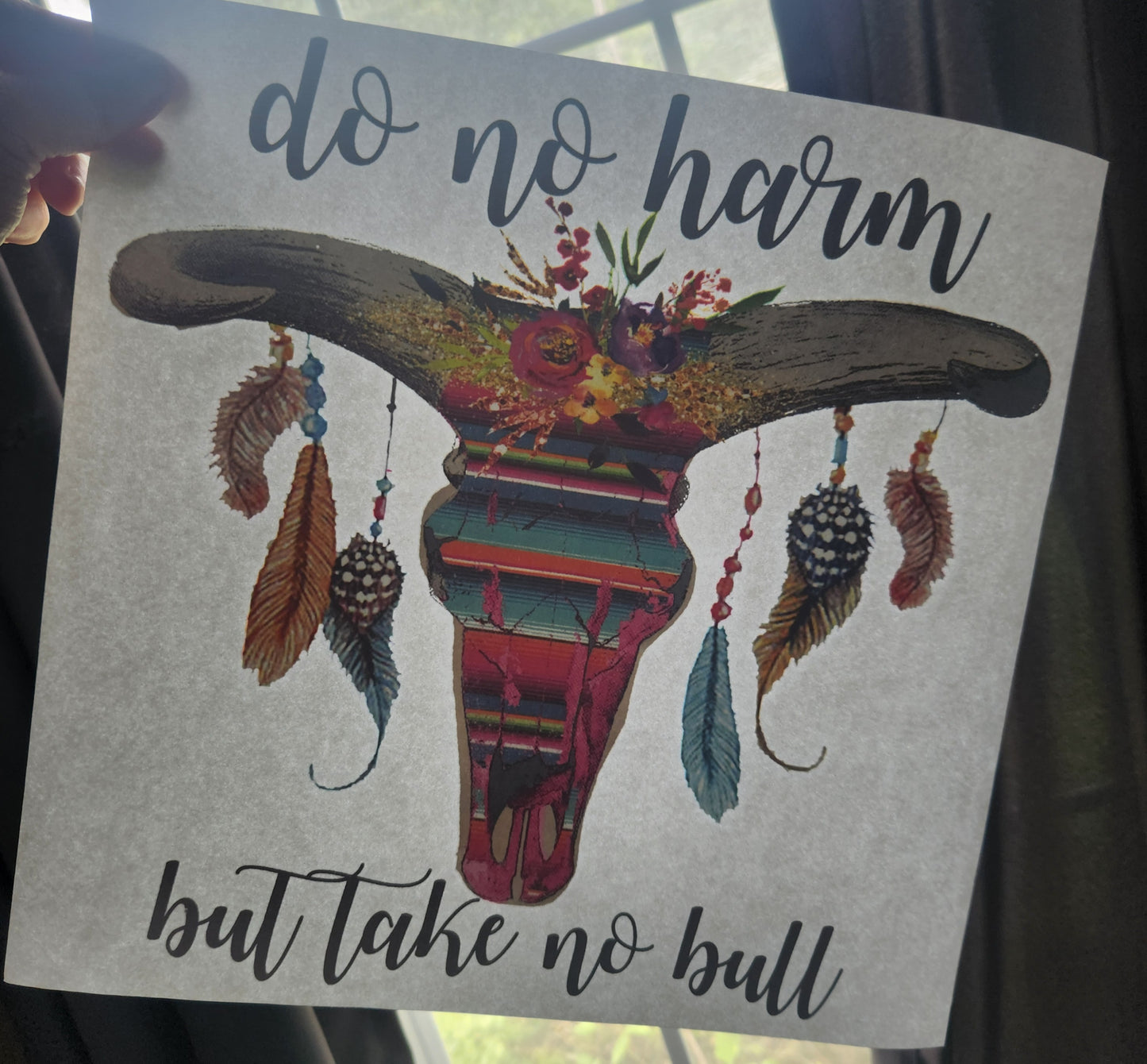 Do No Harm | Multicolor | Screenprint Transfer