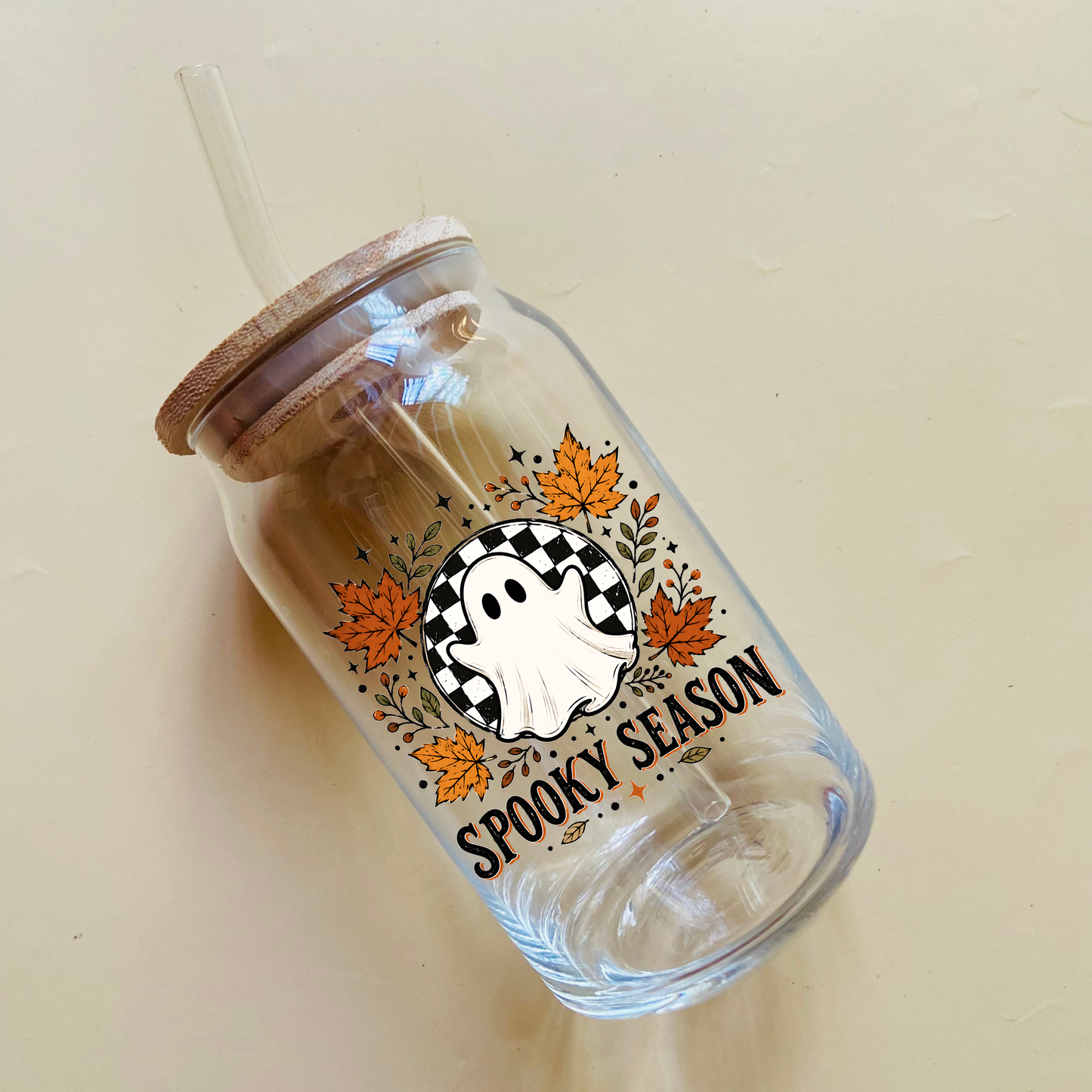 Spooky Season Leaves | Ready to Press | UV DTF