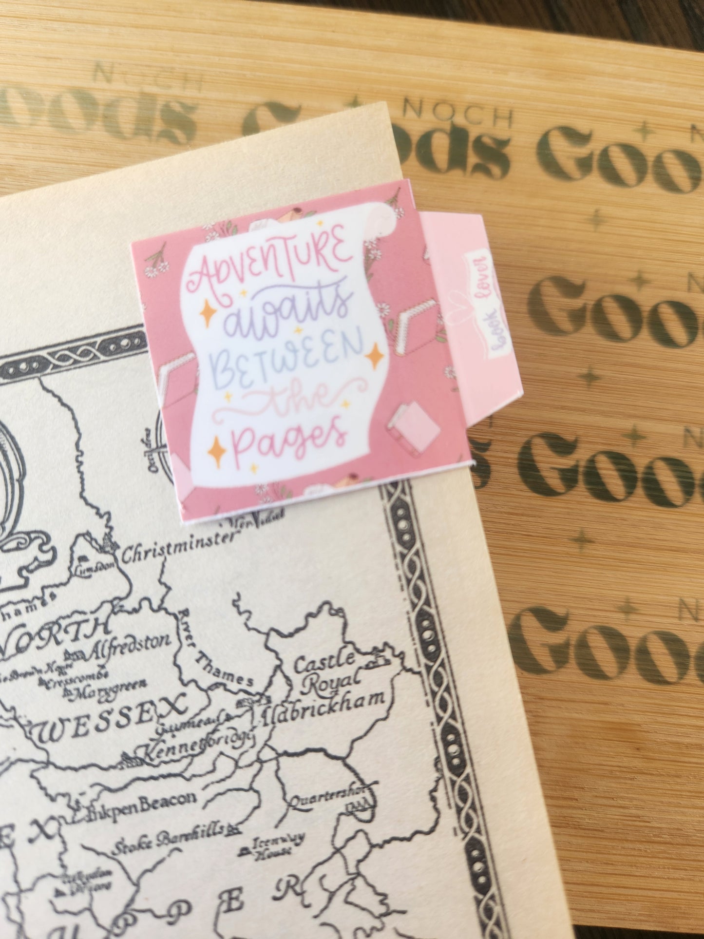 Adventure Awaits Magnetic Tab Bookmark
