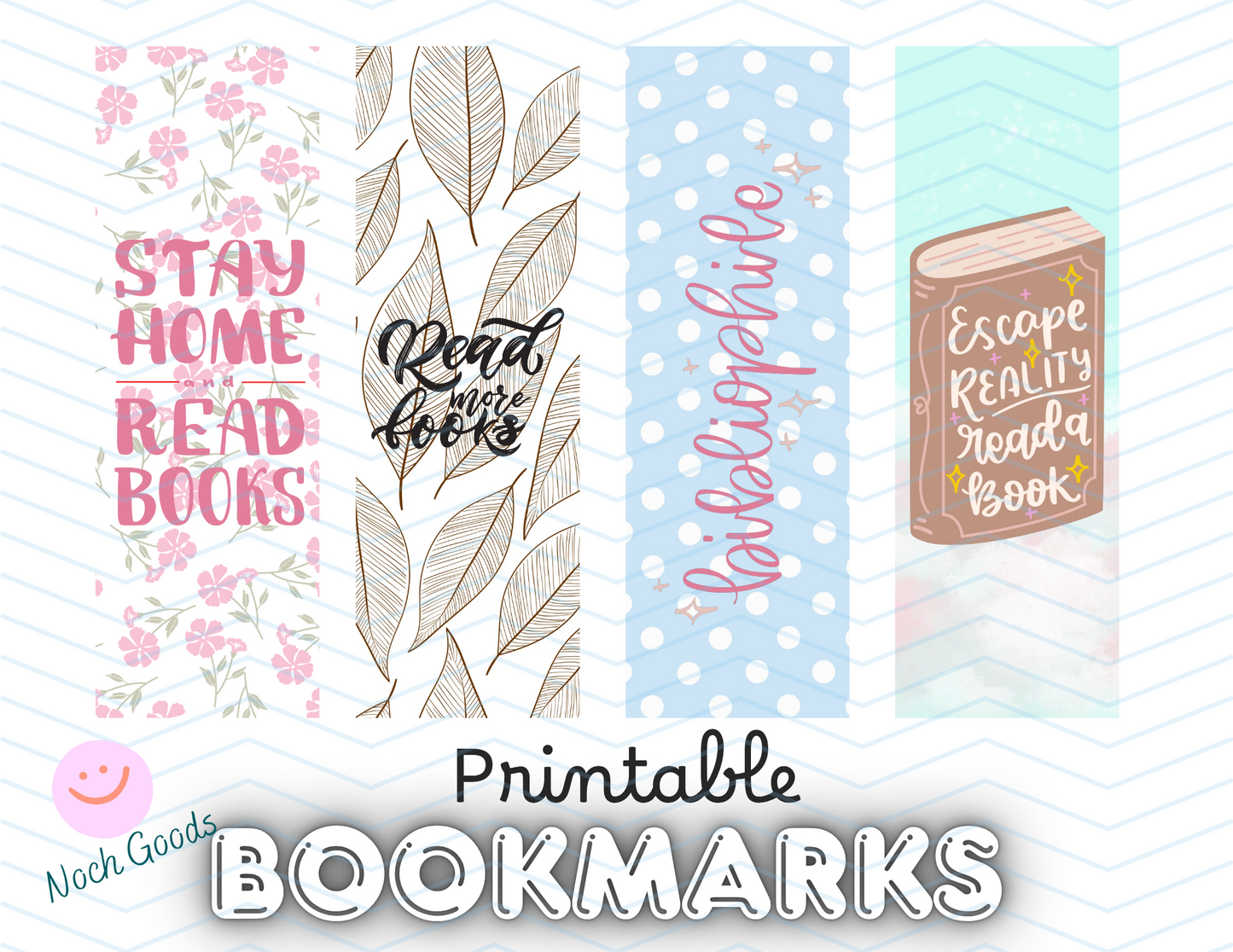 Book Lovers Printable Bookmarks